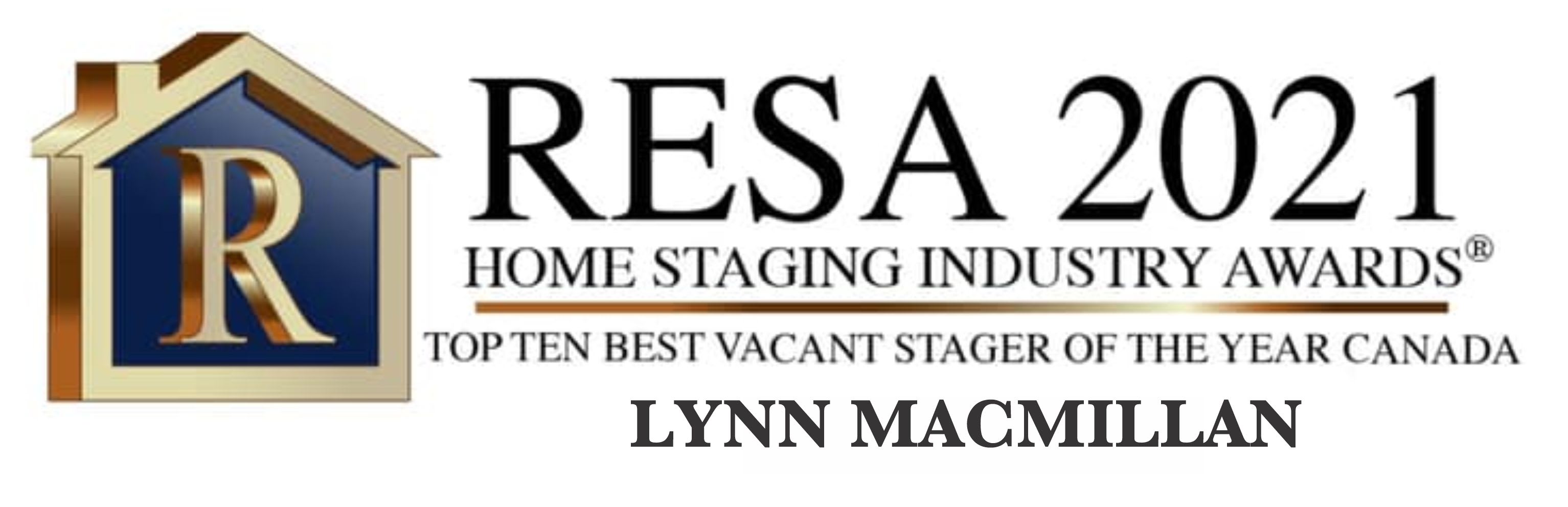 top 10 finalist RESA best vacant stager canada